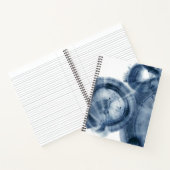 Quasare - Inky Blue Circles Notizblock (Innenseite)