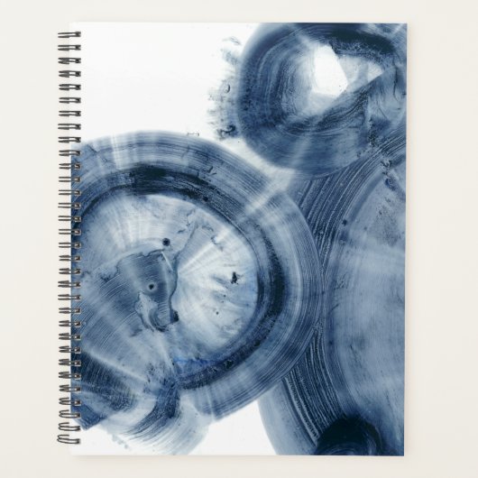 Quasare - Inky Blue Circles Planer (Vorderseite)