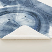 Quasare - Inky Blue Circles Sherpadecke (3/4)