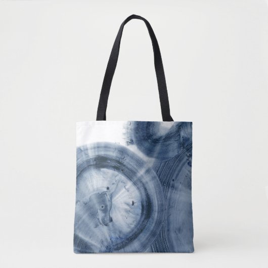 Quasare - Inky Blue Circles Tasche (Vorderseite)