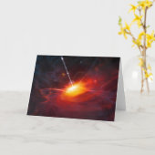 Quasare. Karte (Gelbe Blume)