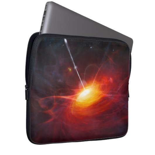 Quasare. Laptopschutzhülle (Vorne Rechts)