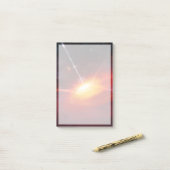 Quasare. Post-it Klebezettel (Auf Schreibtisch)