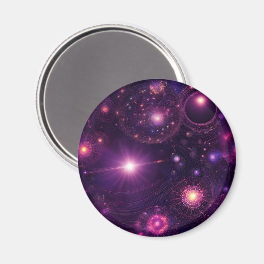 Quasars Traum Magnet (Vorderseite/Rückseite)