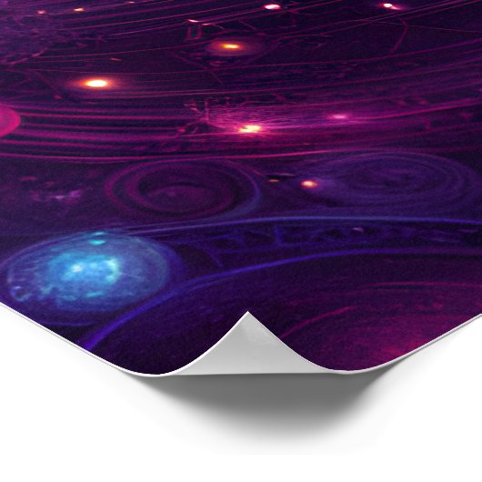 Quasars Traum Poster (Ecke)