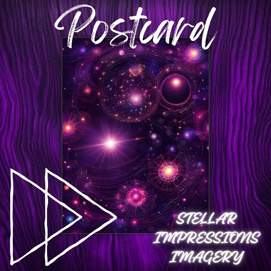 Quasars Traum Postkarte