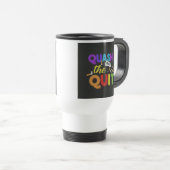 "Quash the Quit" Reisecoffee Mug. Reisebecher (VorderseiteRechts)