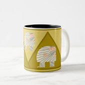 Quasimodo als Mama-Tasse Zweifarbige Tasse (VorderseiteRechts)