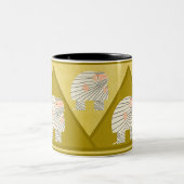 Quasimodo als Mama-Tasse Zweifarbige Tasse (Mittel)