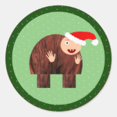 Quasimodo Snowflake Stickers (Vorderseite)