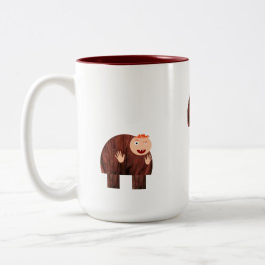 Quasimodo-Tasse Zweifarbige Tasse (Links)
