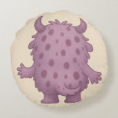 Quassel Kissen – Das gesprächige ADHS-Monster (Rückseite)