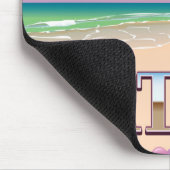 Quatar-Reiseplakat Mousepad (Ecke)