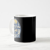 Quatch! B Fischer Sasquatch Funny Bigfoot Fishi Kaffeetasse (Vorderseite Links)