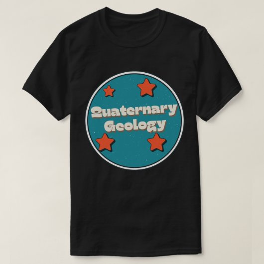 Quaternary Geology T-Shirt (Design vorne)