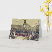 Quatorze Juillet, 1881 Karte (Gelbe Blume)