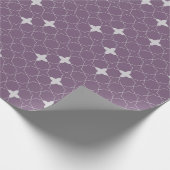 Quatrefoil Geometric Pattern Wrapping Paper Geschenkpapier (Ecke)