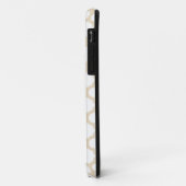 Quatrefoil iPhone 5/5S Fall \ Elfenbein Case-Mate iPhone Hülle (Hinten/Links)