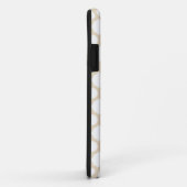 Quatrefoil iPhone 5/5S Fall \ Elfenbein Case-Mate iPhone Hülle (Hinten/Rechts)
