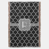 Quatrefoil mit Monogramm Decke (Vorderseite Vertikal)