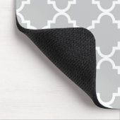 Quatrefoil Mousepad - Grau (Ecke)