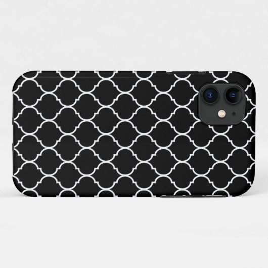 Quatrefoil Muster Case-Mate iPhone Hülle (Rückseite (Horizontal))