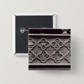 Quatrefoils mit den Zeichen des Tierkreises Button (Vorne & Hinten)