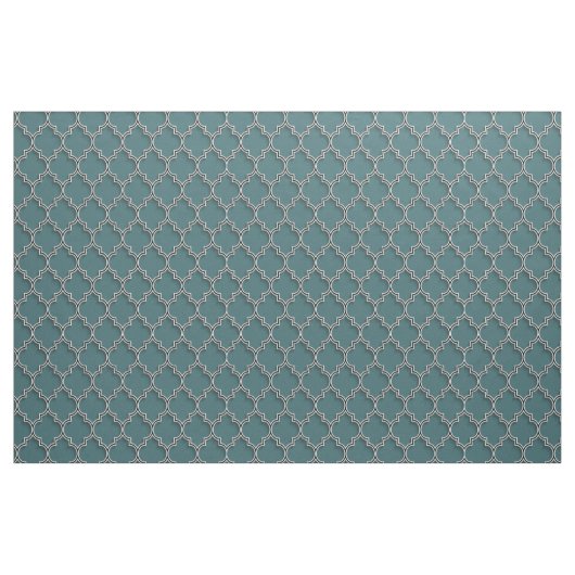 Quatrefolie Aquamarin grünes Gewebe Stoff (Yard (91,4 cm))