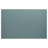 Quatrefolie Aquamarin grünes Gewebe Stoff (Fat Quarter (45,7 x 55,9 cm))
