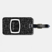 QuatreFolie Damask Gepäckanhänger (Rückseite horizontal)