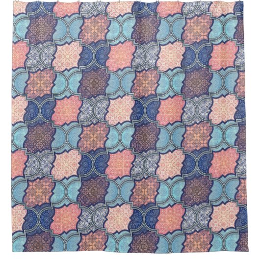 Quatrefolie Duschvorhang (Vorderseite)