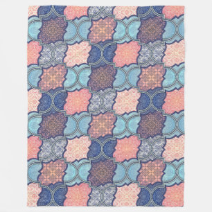 Quatrefolie Fleecedecke