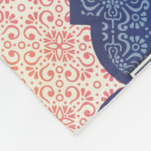 Quatrefolie Fleecedecke (Ecke)