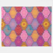 Quatrefolie Fleecedecke (Vorderseite (Horizontal))