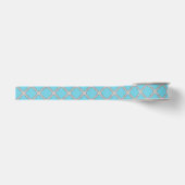 Quatrefolienblau und grau ripsband (Vorderseite)