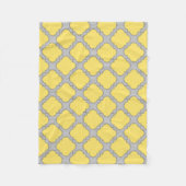 Quatrefoliengelb und grau fleecedecke (Vorderseite)