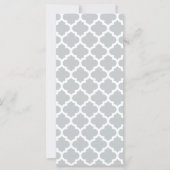 Quatrefoliengitter Trellis-Muster jeder Farbe (Vorderseite)