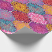 Quatrefolienmuster Geschenkpapier (Ecke)