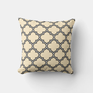 Quatrefolienmuster Kissen