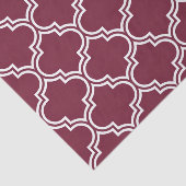Quatrefolienmuster Seidenpapier (Ausschnitt)
