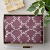 Quatrefolienmuster Seidenpapier (Geschenk)