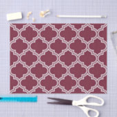 Quatrefolienmuster Seidenpapier (Handwerk)