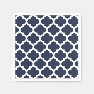 Quatrefolienmuster Serviette