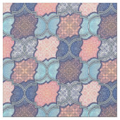 Quatrefolienmuster Stoff (Nahaufnahme)