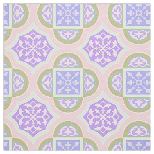 Quatrefolienpaste Stoff (Muster)
