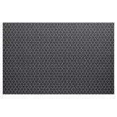 Quatrefolienweiß auf schwarz stoff (Yard (91,4 cm))