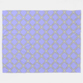 Quatrefolienzwinkle und Grau Fleecedecke (Vorderseite (Horizontal))