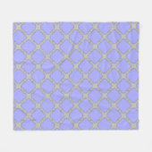Quatrefolienzwinkle und Grau Fleecedecke (Vorderseite (Horizontal))