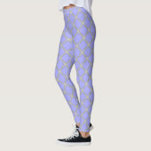 Quatrefolienzwinkle und Grau Leggings (Links)