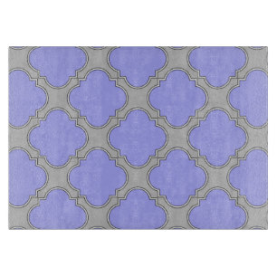 Quatrefolienzwinkle und Grau Schneidebrett